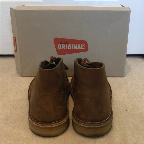 Clarks Originals Desert boot in beeswax W9.5/M7.5 - Picture 4 of 8